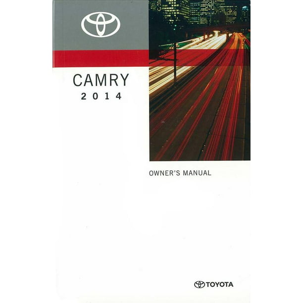 Bishko OEM Maintenance Owner's Manual Bound for Toyota Camry 2014
